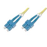 Digitus Fiber Optic Patch Cord, SC to SC OS2, Singlemode 09/125 µ, Duplex, Length 5m DK-2922-05