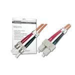 DIGITUS Fiber Optic Patch Cord, ST to SC, Multimode 50/125 µ, Duplex Length 10m DK-2512-10