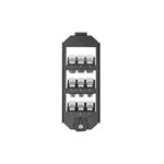 Digitus Frame set, 3-level for 9x Keystone Jacks AN-25179