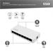 DIGITUS Gigabit Ethernet Switch 8-port, unmanaged, Desktop DN-80064-1