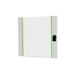 Digitus Glass Front Door incl. Pivot Lever with Profile Half Cylinder Lock DN-19-D-12U-PHC