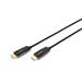 Digitus HDMI AOC hybrid-fiber connection cable, Type A M/M, 20m, UHD 8K@60Hz, CE, gold, bl AK-330126-200-S