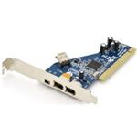 DIGITUS IEEE 1394a Interface Card, PCI, 4 Port2x6-Pin+1x4-Pin Extern, 1x6-Pin Intern PnP, VIA VT6306 chipset DS-33203-2