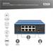 DIGITUS Industrial 8+1 Port Fast Ethernet Switch Unmanaged, 8 RJ45 Ports 10/100 Mbits DN-651132