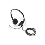 DIGITUS kancelářská náhlavní souprava na uši s redukcí šumu, 3,5 mm Stereo DA-12202