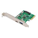 Digitus Karta PCIe, USB Type-C + USB Type-A až 10 GB / s DS-30225