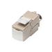DIGITUS Keystone Cat6A, tieneny STP, tool free, strieborný, 24pack DN-93615-24