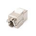DIGITUS Keystone Cat6A, tieneny STP, tool free, strieborný, 24pack DN-93615-24