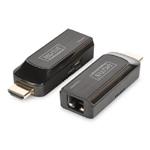 DIGITUS Mini HDMI Extender Set, Full HD, 50m, Cat6/6A/7, powered via Micro USB cable, black DS-55203