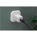 DIGITUS Miniaturní nabíječka USB-C, 2portová, 65W 2x USB-C, 45W+20W, bílá. DA-10063