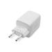 DIGITUS Miniaturní nabíječka USB-C, 2portová, 65W 2x USB-C, 45W+20W, bílá. DA-10063