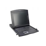 Digitus Modular console with 17" TFT (43,2cm), 1-port KVM & Touchpad, UK keyboard DS-72210-1UK