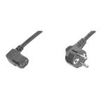 Digitus napájecí kabel 240V, délka 1,8m CEE7pravoúhlý/IEC C13 pravoúhlý AK-440102-018-S