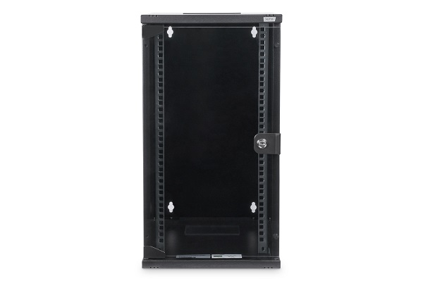 Digitus nástěnná skříňka 254 mm (10 ") 12U 592x312x300 mm, barva černá (RAL 9005) DN-10-12U-B