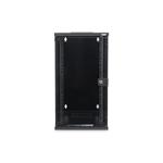 Digitus nástěnná skříňka 254 mm (10 ") 12U 592x312x300 mm, barva černá (RAL 9005) DN-10-12U-B