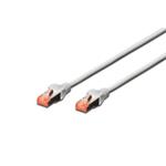 Digitus Patch Cable, S-FTP, CAT 6, AWG 27/7, LSOH, Měď, šedý 30m DK-1644-300