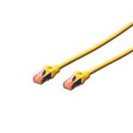 Digitus Patch Cable, S-FTP, CAT 6, AWG 27/7, LSOH, Měď, žlutý 10m DK-1644-100/Y