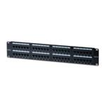 Digitus Patch Panel 19",CAT6,8P8C,LSA,2U,48 x RJ45, nestíněný,černý DN-91648U