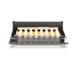 Digitus Patch Panel desktop, CAT6, stíněný, 8x 8P8C LSA, černý,1U DN-91608SD