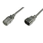 Digitus Power Cord extension cable, C14 - C13 M/F, 1.2m, H05VV-F3G 0.75qmm, bl AK-440201-012-S