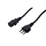 Digitus Power Cord, Italy plug - C13 M/F, 1.8m, H05VV-F3G 0.75qmm, bl AK-440113-018-S