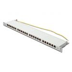 DIGITUS Professional CAT 6, Class E High Denisity Patch Panel, shielded, grey DN-91624S-SL-SH-G