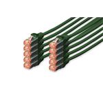 DIGITUS Professional CAT 6 S/FTP patch cord, 10 units DK-1644-010-G-10