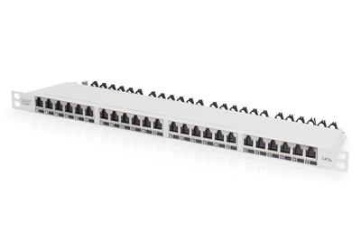 DIGITUS Professional CAT 6A, Class EA High Density Patch Panel, shielded DN-91624S-SL-EA-G