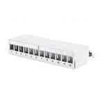 DIGITUS Professional Desktop Modular Patch Panel, shielded, 12-port DN-93706