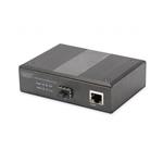 DIGITUS Professional Industrial Gigabit PoE Media Converter PSE, RJ45, SFP DN-652104
