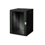 DIGITUS Professional Wall Mounting Cabinet Unique Series - 600x600 mm (WxD) DN-19 16U-6/6-SW