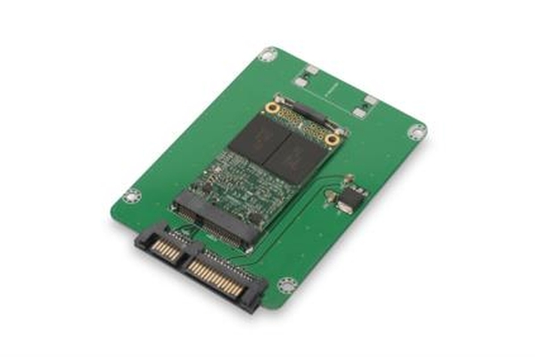 Digitus SATA 7+15 Pin to mSATA SSD Converter Card DS-33155