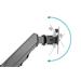 DIGITUS Single Gas Spring Monitor Wall Mount 17-32", 8 kg (max.), black DA-90396