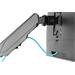 DIGITUS Single Gas Spring Monitor Wall Mount 17-32", 8 kg (max.), black DA-90396