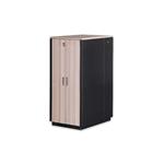 Digitus SOUNDproof Cabinet 1666x750x1130 mm, wooden surface oak metal parts black RAL 9005 DN-19 32U-SO-O