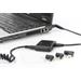 Digitus Universal auto nabíječka pro Notebook, 90W, Ultra malá velikost, USB port (5V / 2.4A), 11x tipy: DA-10191