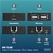 DIGITUS USB 2.0 CAT extender, 4 porty USB-A, 150m DA-73120