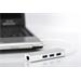 DIGITUS USB 3.0 3-Port Hub & Gigabit LAN Adapter DA-70250-1
