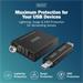 DIGITUS USB 3.2 Gen1 Fiber Extender, 5 Gbps, 4 porty: 3x USB-A / 1x USB-C, 300m DA-73122