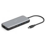 Digitus USB-C dokovací stanice, 7 portů: 1× HDMI, 3× USB 3.2 Gen 2, 1× RJ45, 1× SD, 1× MicroSD, 1× PD DA-70914