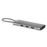Digitus USB-C dokovací stanice, 8 portů DA-70920