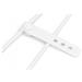 Digitus USB-C Silicone charging cable, USB-C - USB-C 1m, USB 2.0, 60W, white AK-300341-010-W