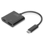 DIGITUS USB Type-C™ 4K HDMI Graphics Adapter + USB-C™ (PD) DA-70856