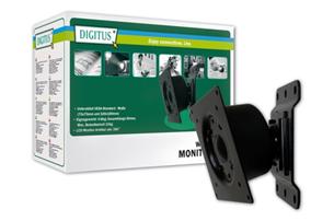 Digitus VESA držák LCD nástěnný otočný max.( VESA 75x75, 100x100) 15 kg DA-90307