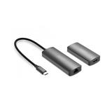 DIGITUS Video Extender Set, USB-C - HDMI, 4K/120Hz CAT6, 30 m DS-55343