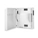 Digitus Wall mounting cabinet, Slim 800x640x220 mm, 4U vertical mounting inside, color grey (RAL 7035) DN-19 WM-V4U-SL