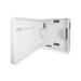 Digitus Wall mounting cabinet, Slim 800x640x309 mm, 6U vertical mounting inside, color grey (RAL 7035) DN-19 WM-V6U-SL