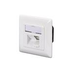 DIGITUS Zásuvka Profi STP 2 port, Cat5E pod omietku, LSA, biela DN-9001-N