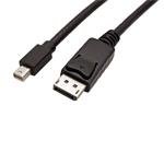 DisplayPort (mini) M- DisplayPort M, 3m, čierny KM030DPX01