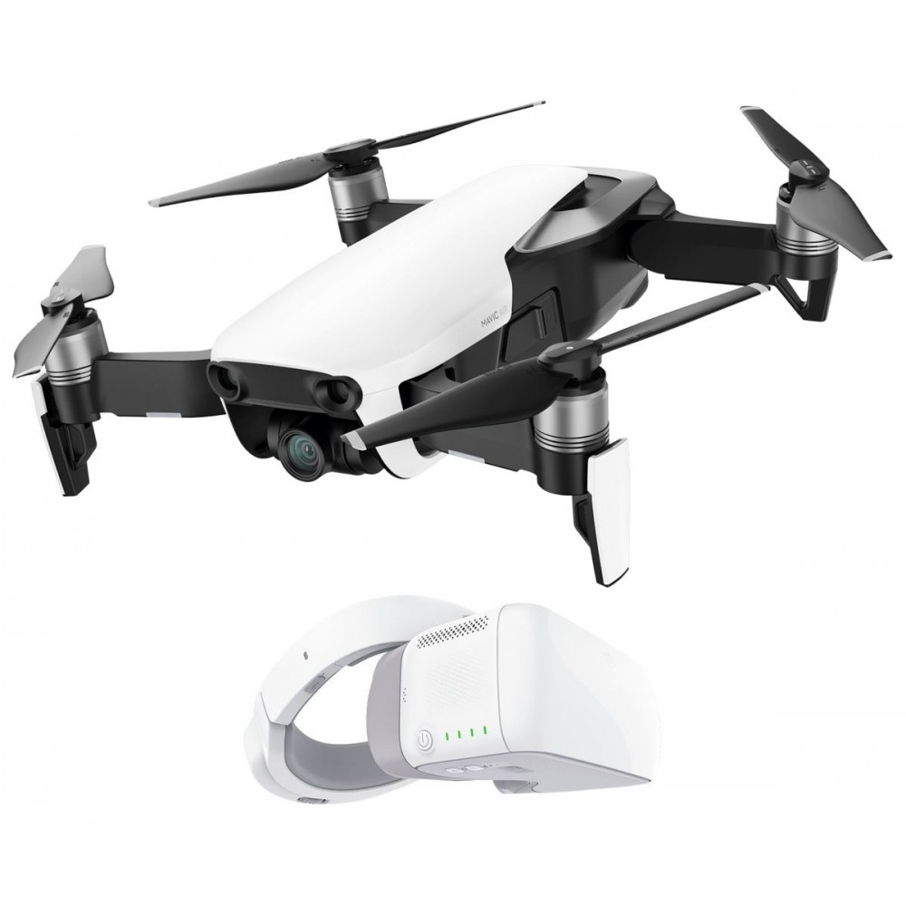 DJI dron, Mavic Air, 4K kamera, bílý + DJI Goggles DJIM0254G